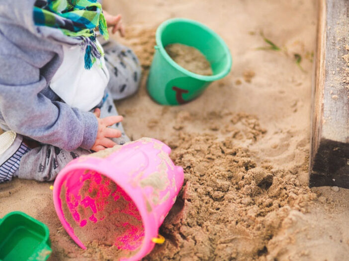 Child In sandbox