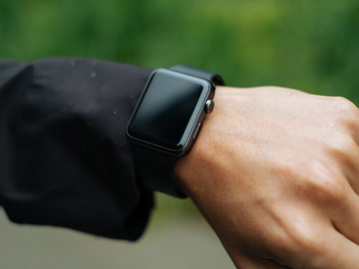 Smartwatch on a person's wrist