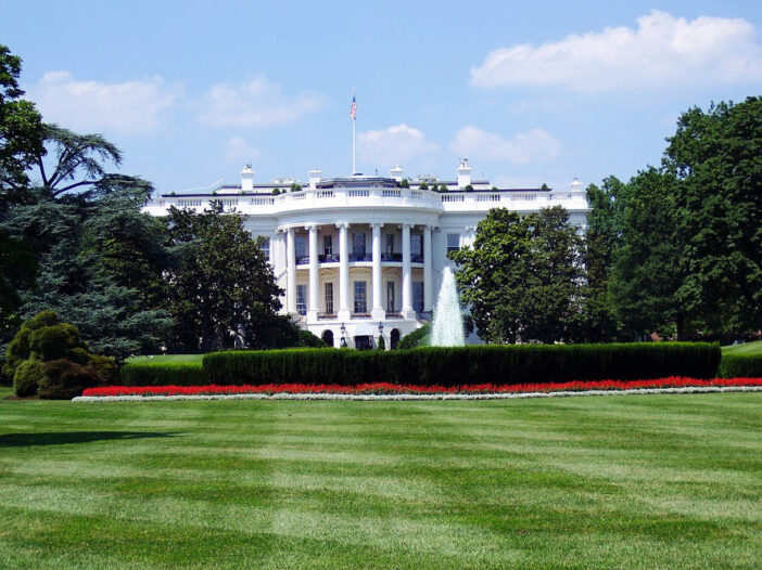 white house exterior