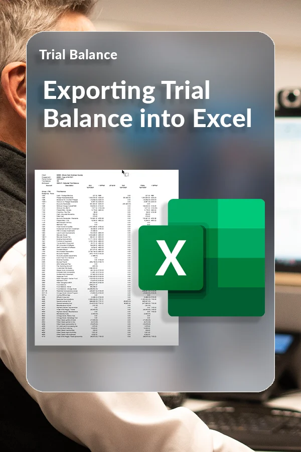 Trial Balance Into Excel