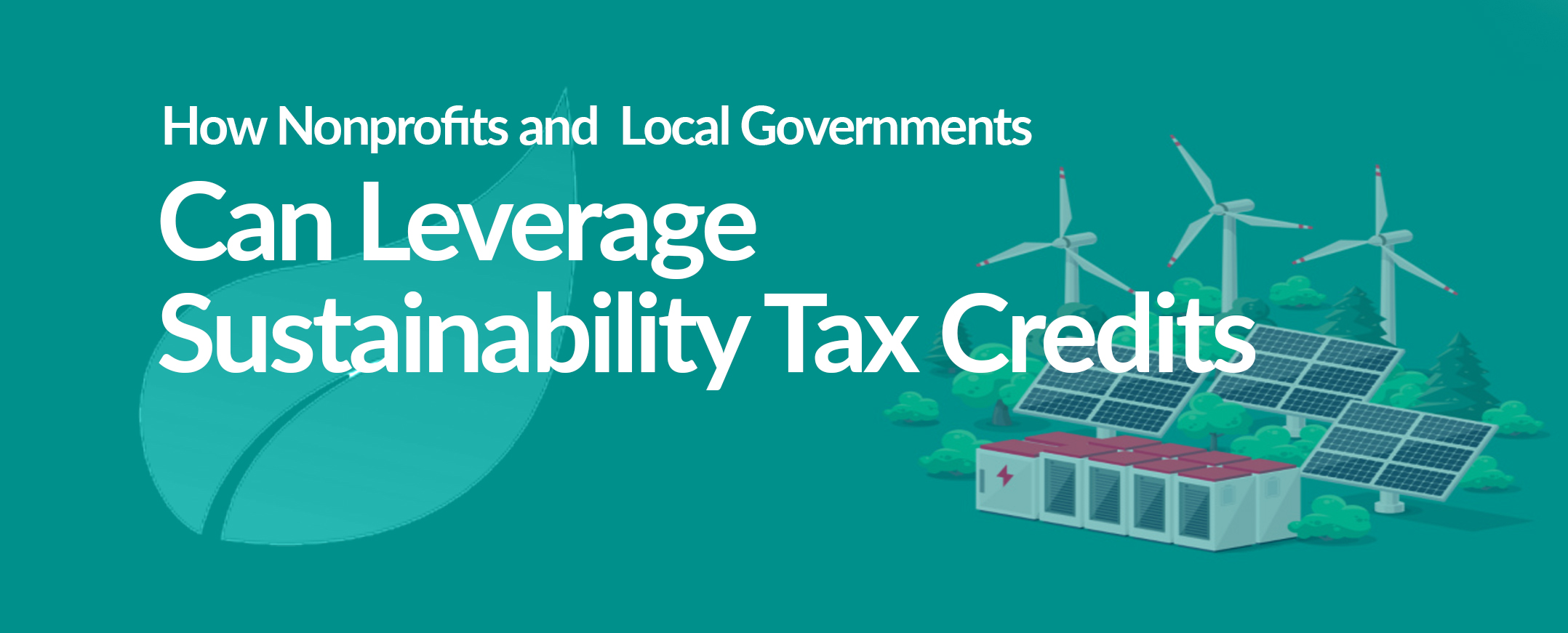Sustainability Tax Credits
