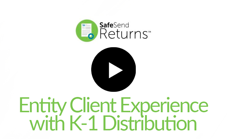 Entity Client Experience With K 1 Distribution