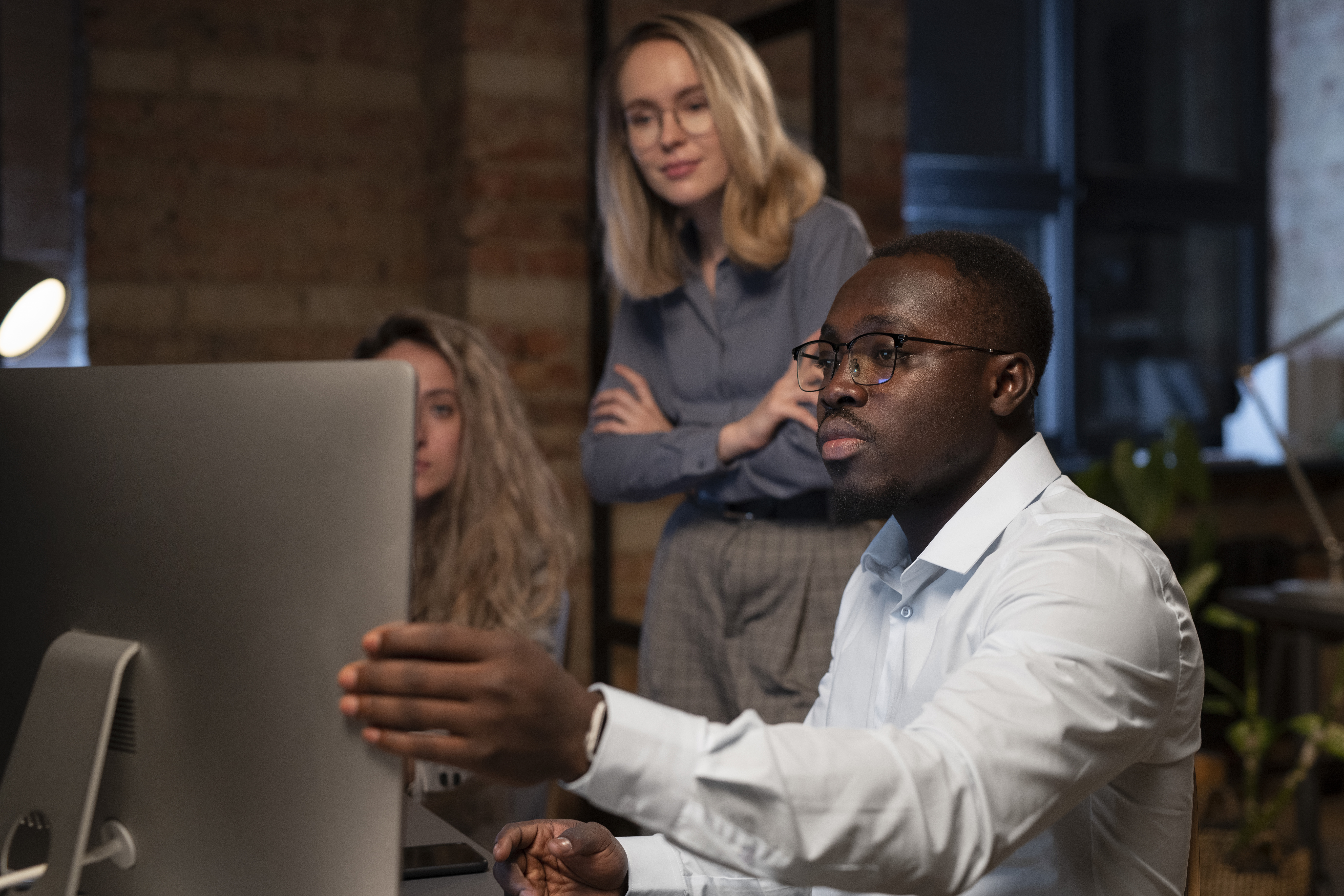 People Working Office