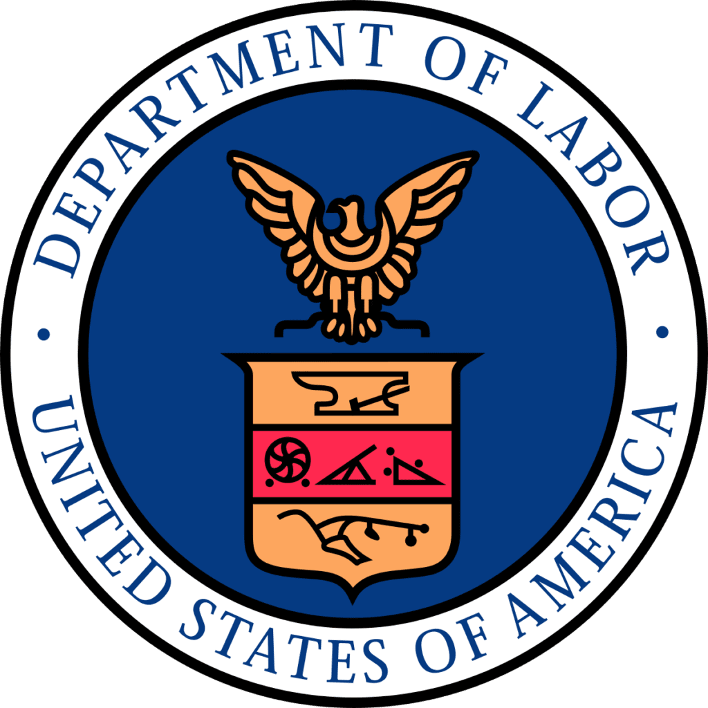 Seal Of The United States Department Of Labor.svg