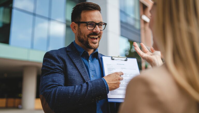 a business owner recieving their EIN number